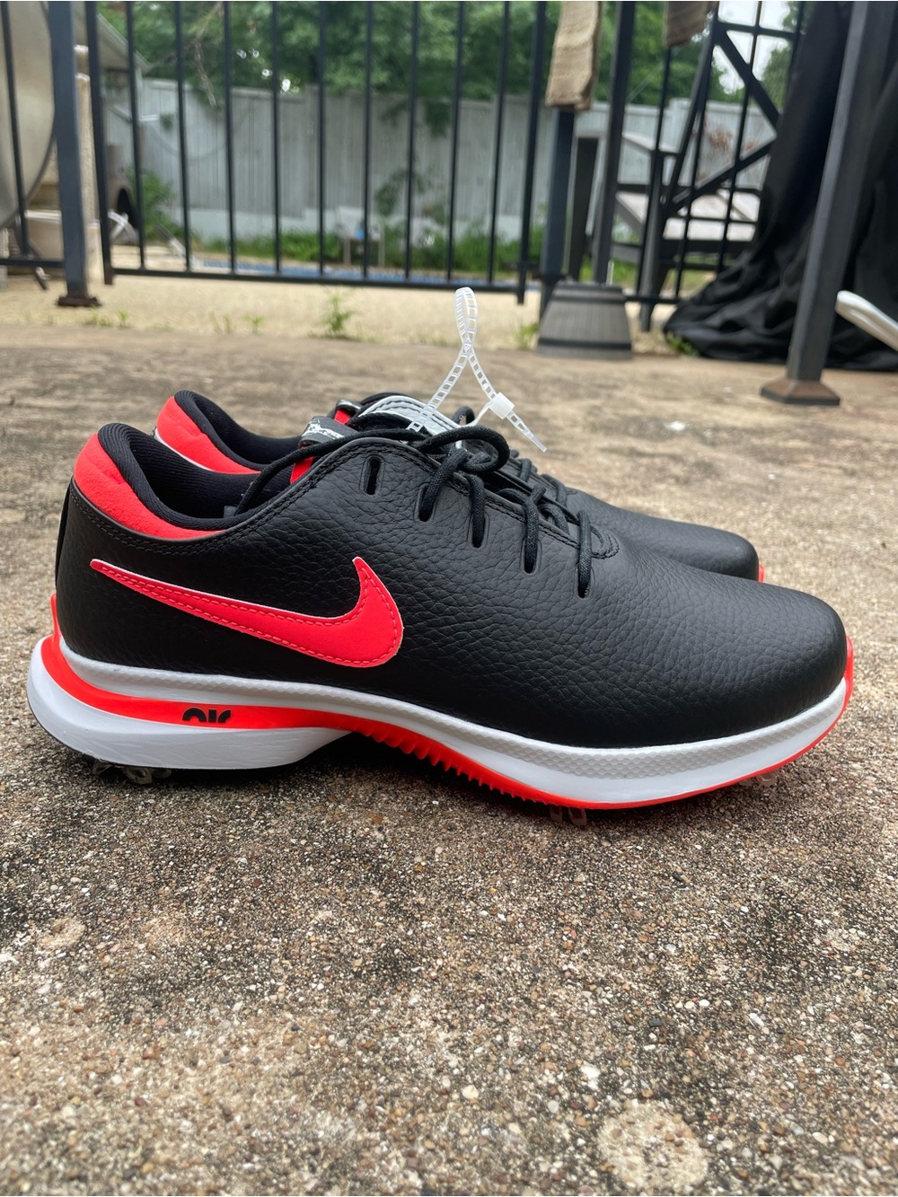 Nike Air Zoom Victory Tour 3 Black Crimson Golf Shoes